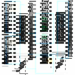 PDU 3-PHASE METERED 208V 8.6KW L21-30P 3